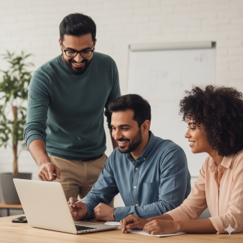 Students learning AI and data science roadmap